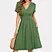 V-neck dress with pockets